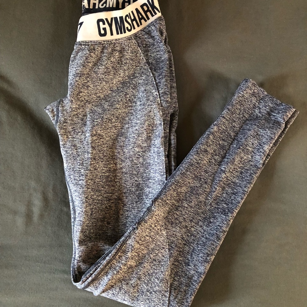 Gymshark marl blue flex leggings Small